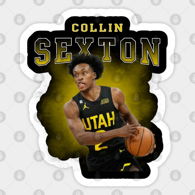 Collin Sexton Sticker by Bojes Art